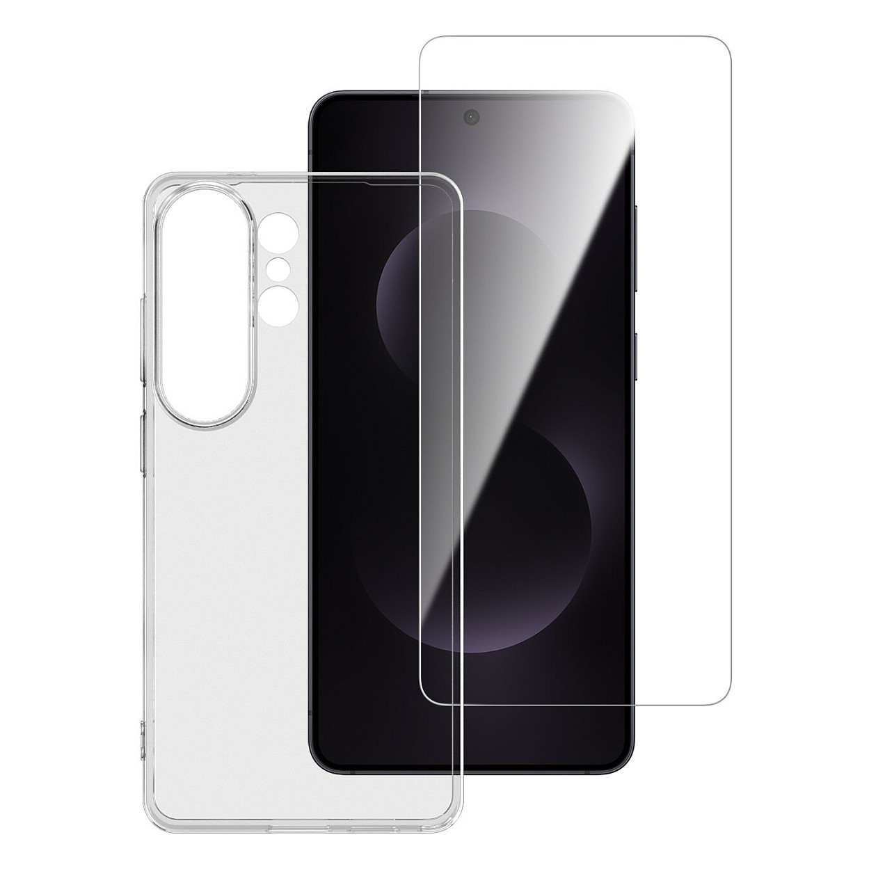 Case 4smarts Samsung Galaxy S26 Ultra / 360° Protection / Polikarbonat + Xham i Kalitur - Transparent - 5
