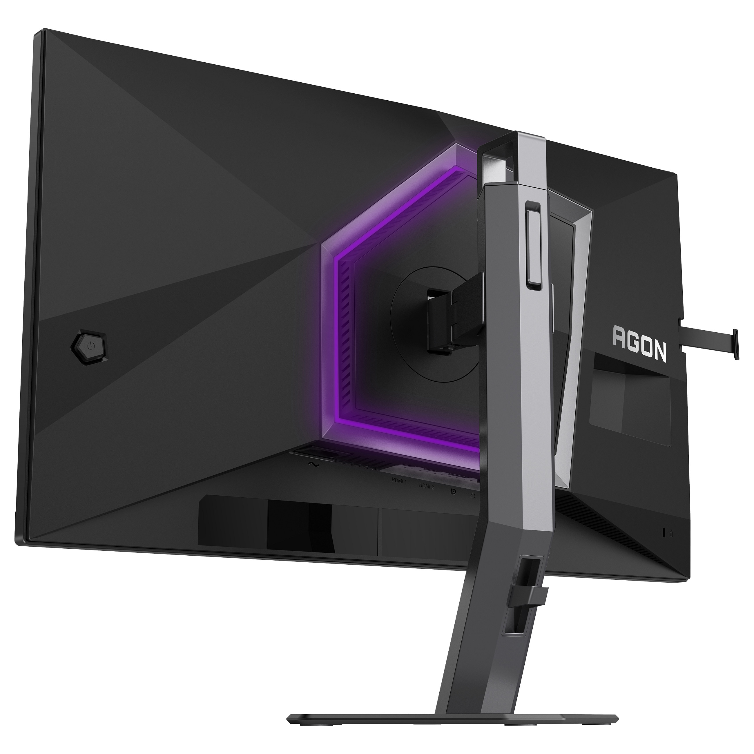 Monitor Gaming AOC G2 AG246FK6 / 24.1" / Full HD LED / 540Hz / 0.5ms / HDMI+DP+USB - Zezë/Gri - 22