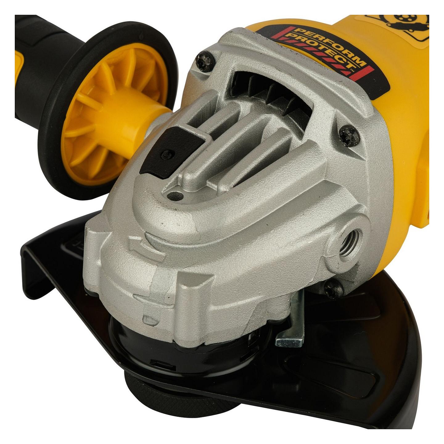 Grirëse Këndore DeWALT DWE4347-QS, 1700W, Brushless, 125mm, 10500rpm, M14, 2.3kg - Zezë/Verdhë - 8