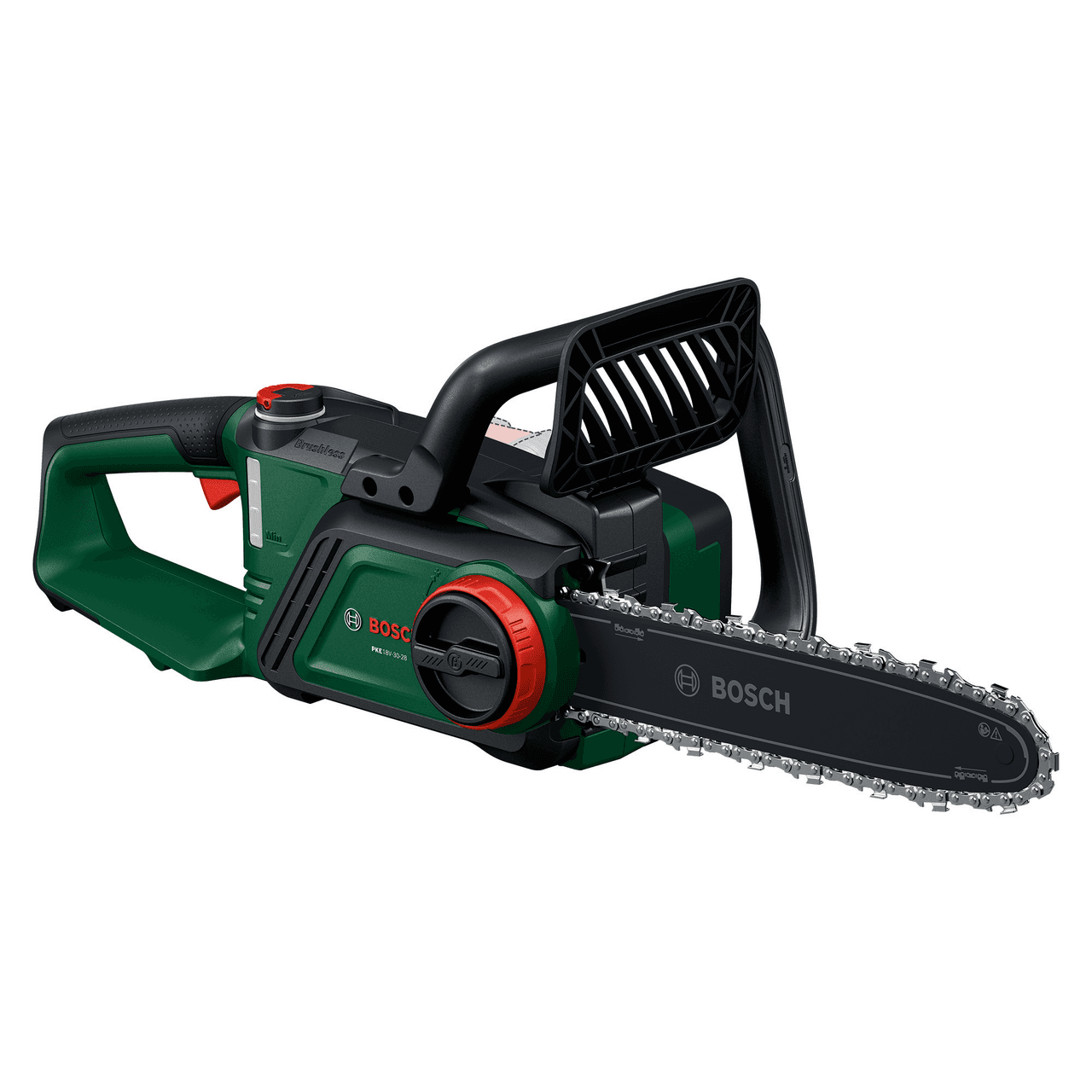 Sharrë Zinxhir me Bateri Bosch PKE18V-30-28, 18V, Brushless, 30cm, 9m/s - Gjelbër/Zezë - 2