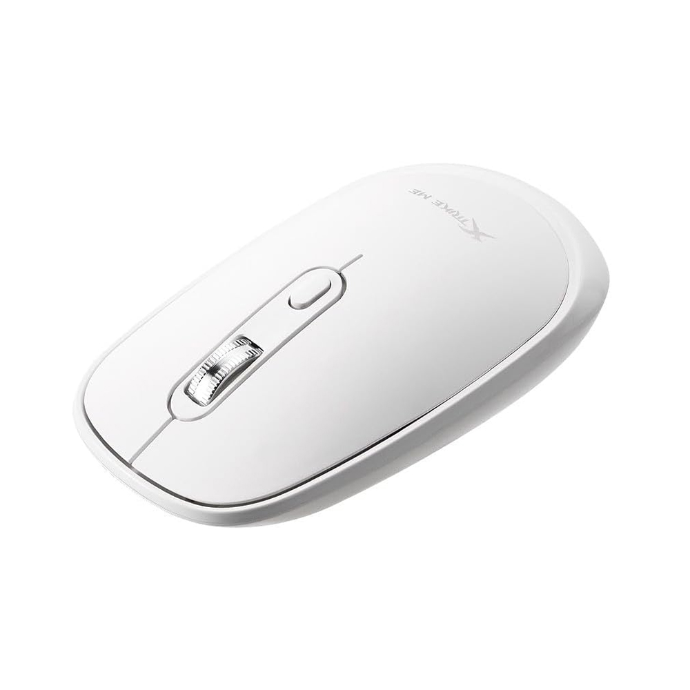 Maus pa Kabllo XTRIKE ME GW-119 WH / 2.4GHz + Bluetooth 5.2 / 1600 DPI / 4 Butona – Bardhë - 2