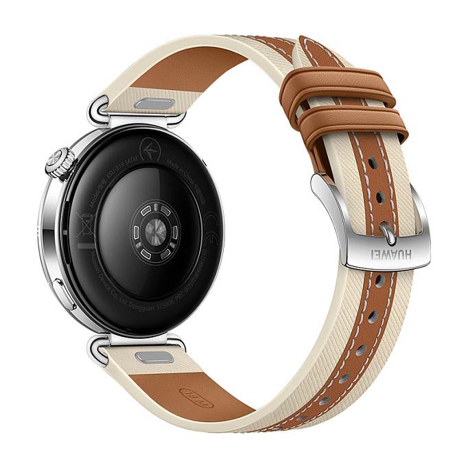 Orë e mençur Huawei Watch GT 6 / 41mm / 1.32" AMOLED / GPS / Bluetooth 6.0 / NFC - Argjend/Kafe - 3