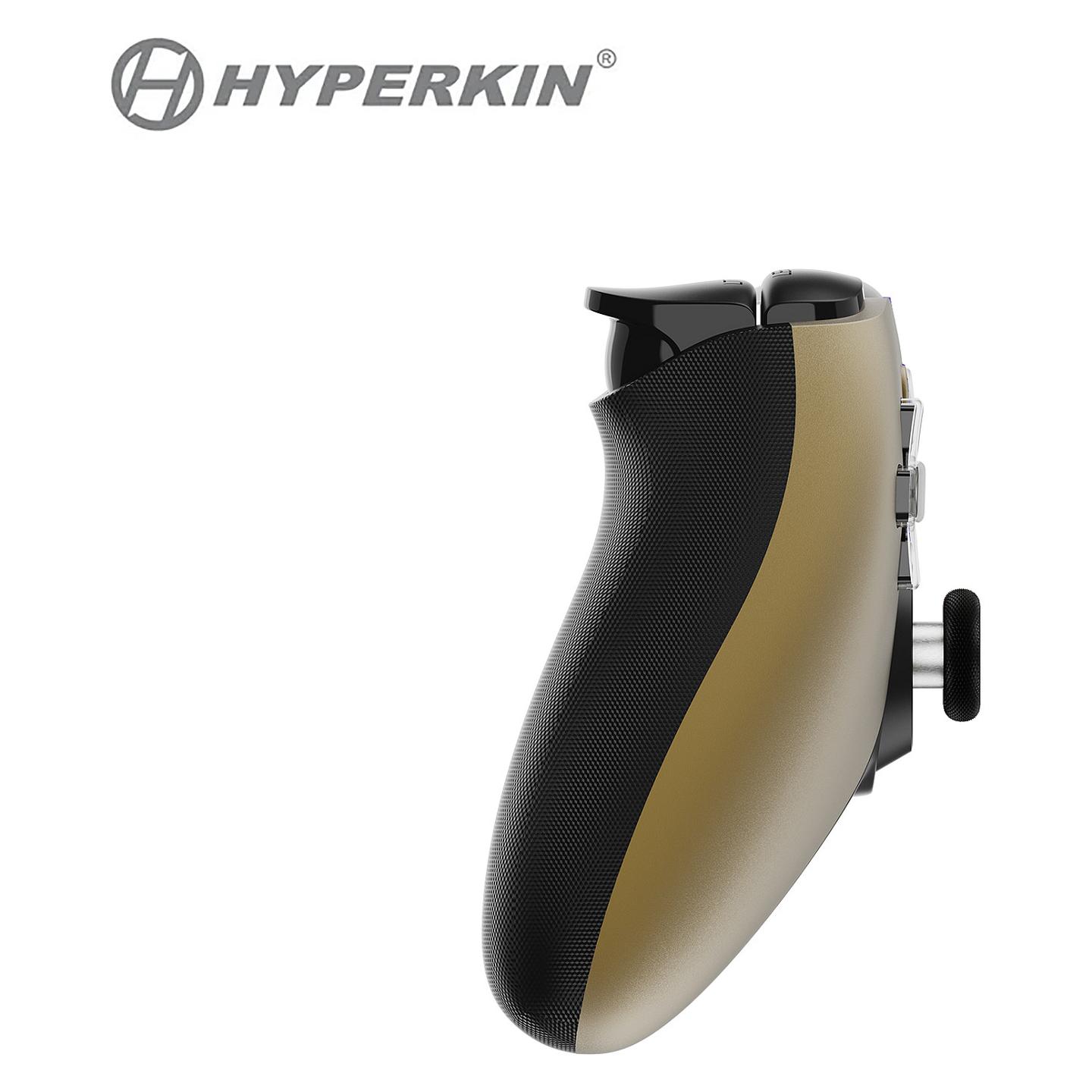 Kontroller për PC / Xbox Hyperkin The Competitor / Wired / Hall Effect / 2 Butona të Programueshëm – Ari/Zezë - 4