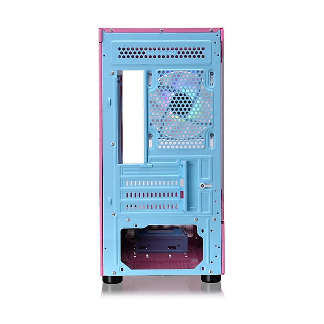 Kasë PC Thermaltake CA-1Z4-00MAWN-01 / Micro Tower / PS2 / 3x 120mm Fan - Rozë - 6