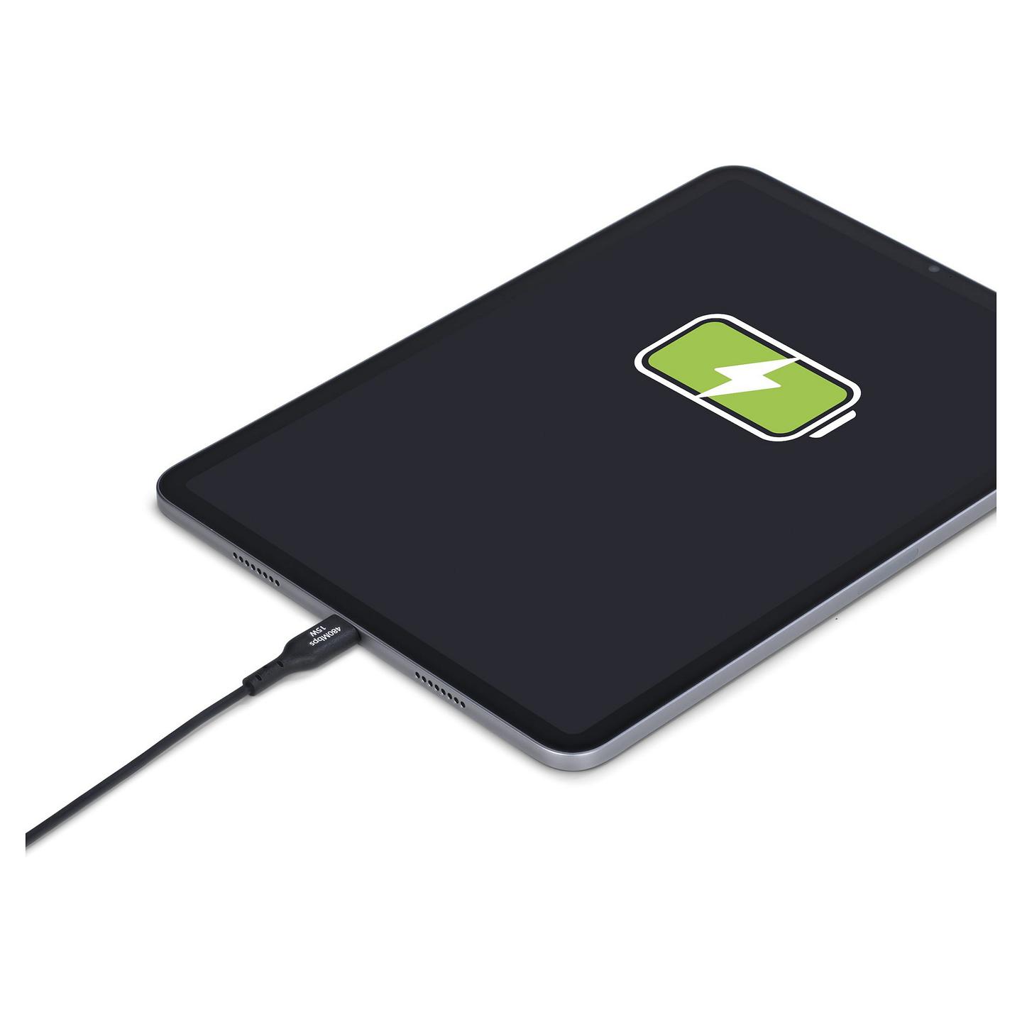 Kabllo StarTech.com USB2AC3MNC, USB-A në USB-C, USB 2.0, 480 Mbps, 15 W, 3 m - Zezë - 9