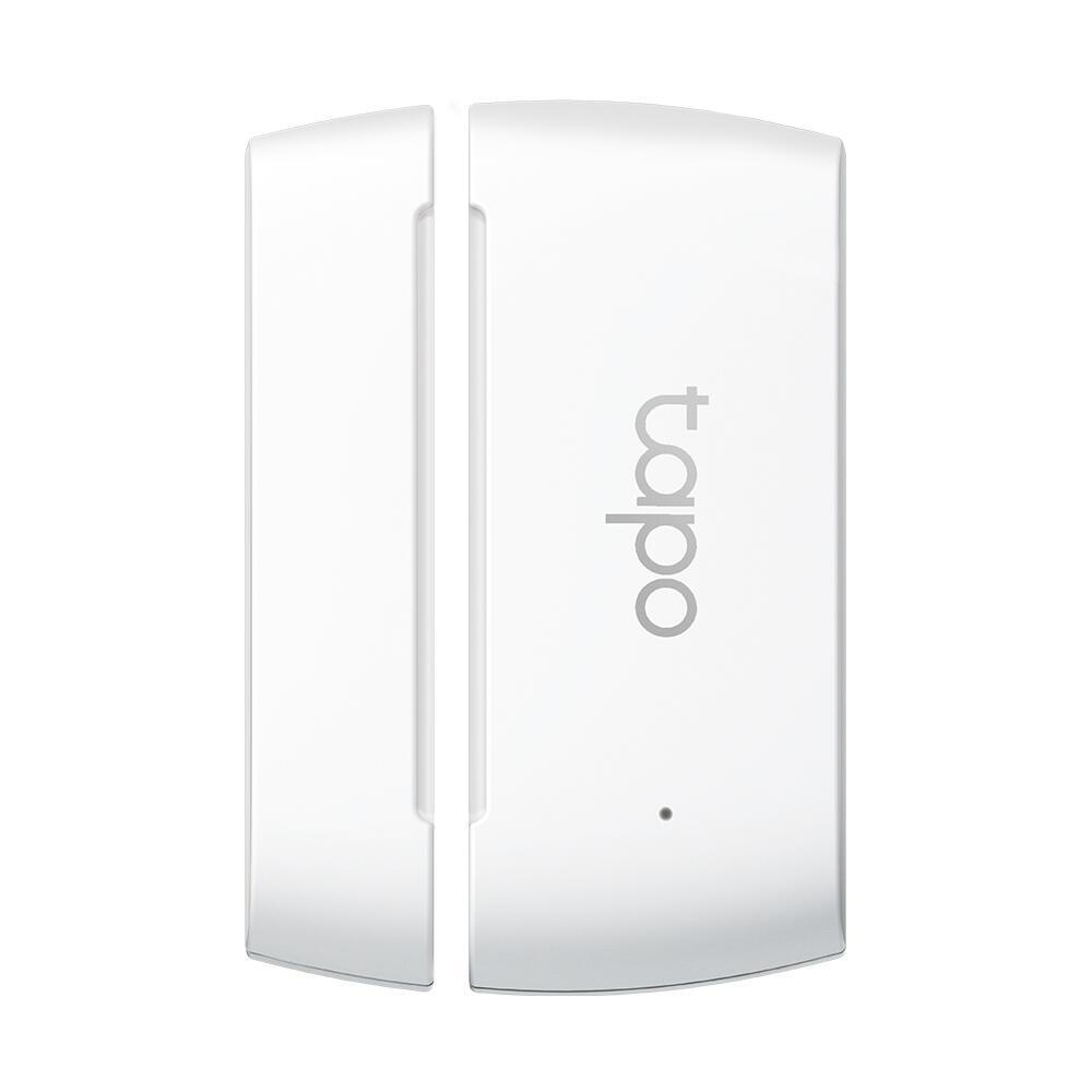 TP-Link Tapo T110 Smart Door/Window Sensor – Sensor Inteligjent për Derë dhe Dritare, Detektim deri në 15mm, CR2032, Wireless 868MHz, Montim 3M – Bardhë