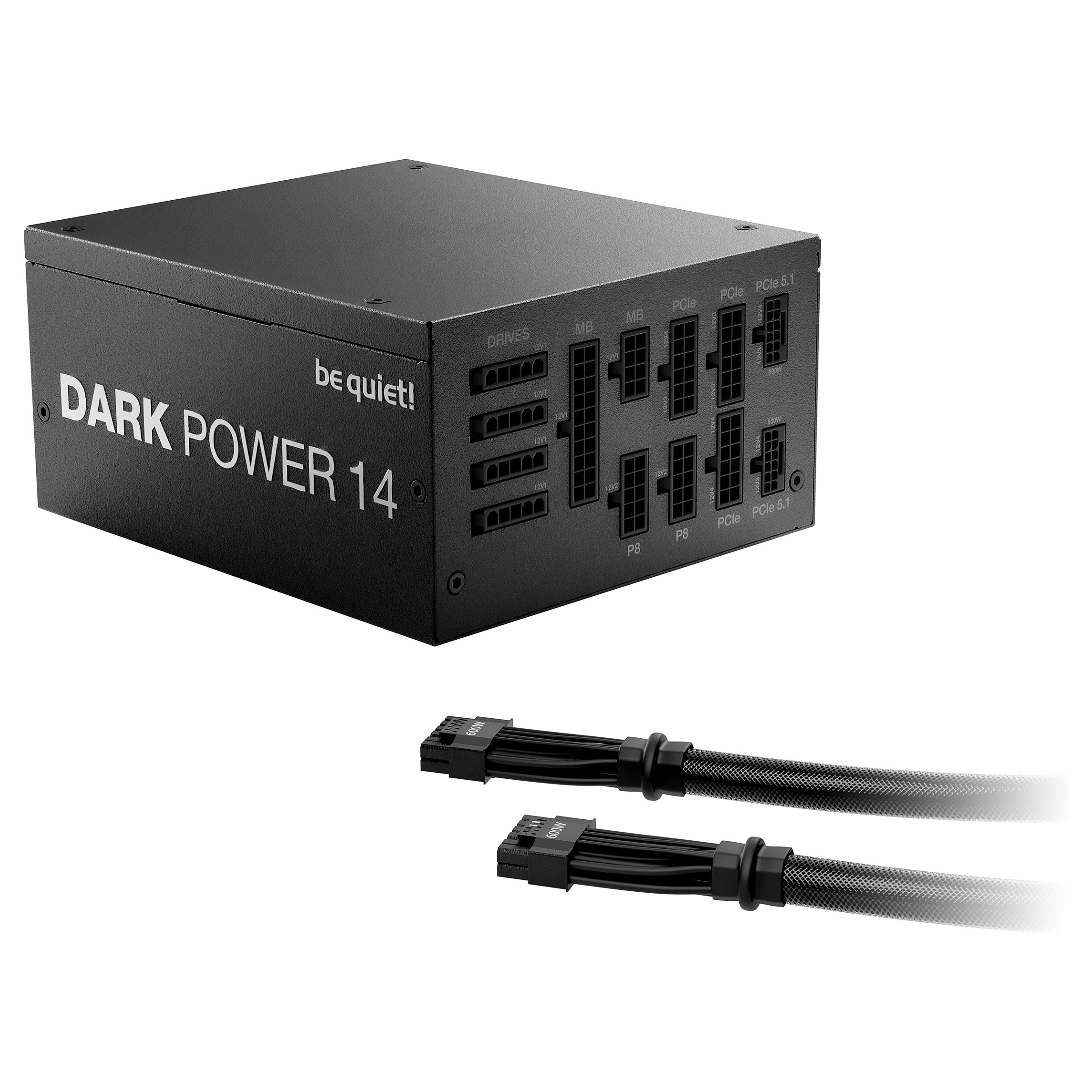 Furnizues Energjie Be Quiet! Dark Power 14 / 1200W / ATX 3.1 / 80 PLUS Titanium / Fully Modular - Zezë - 2