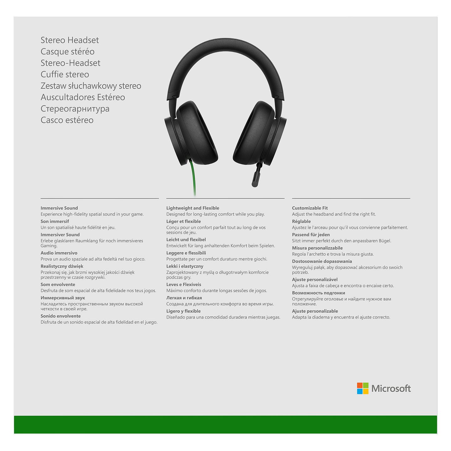 Kufje Gaming Microsoft Xbox Stereo Headset / Wired - Zezë - 10