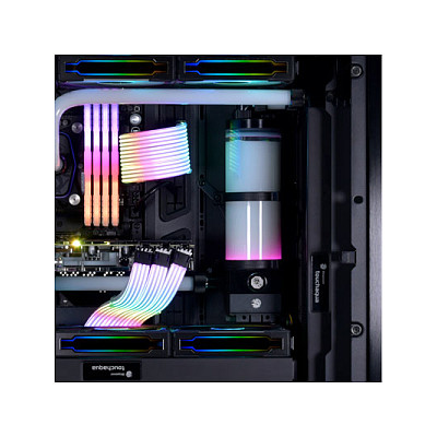 Kasë Lian Li LANCOOL III RGB / Midi Tower / E-ATX / 4x 140mm PWM ARGB Fan / Tempered Glass - Zezë - 9