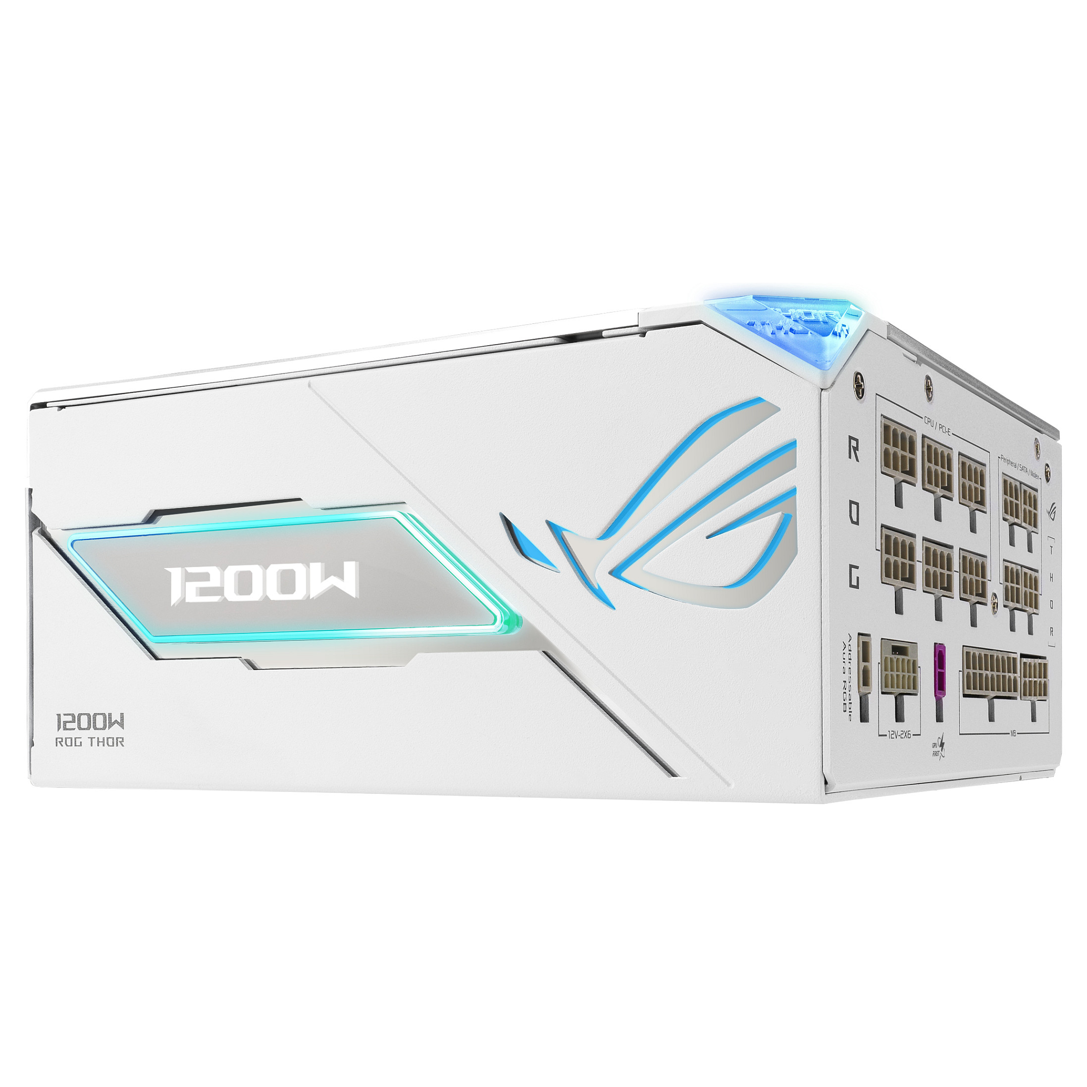 Furnizues Energjie ATX ASUS ROG Thor / 1200W / 80 PLUS Platinum / ATX 3.1 / PCIe 5.1 - Bardhë - 6
