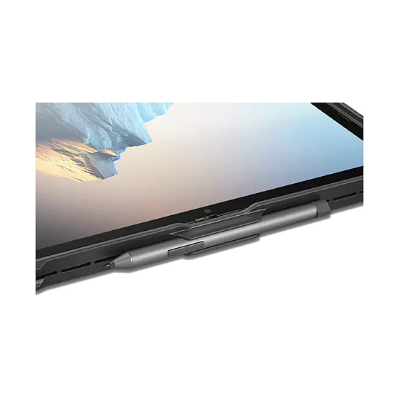 Aksesorë për tablet Lenovo ThinkPad X12 Detachable 4X41A08251 / Case / 12" / Polycarbonate + Silicone / Shock-Absorbing Corners / Pen Holder / Hand Strap - Zezë - 8