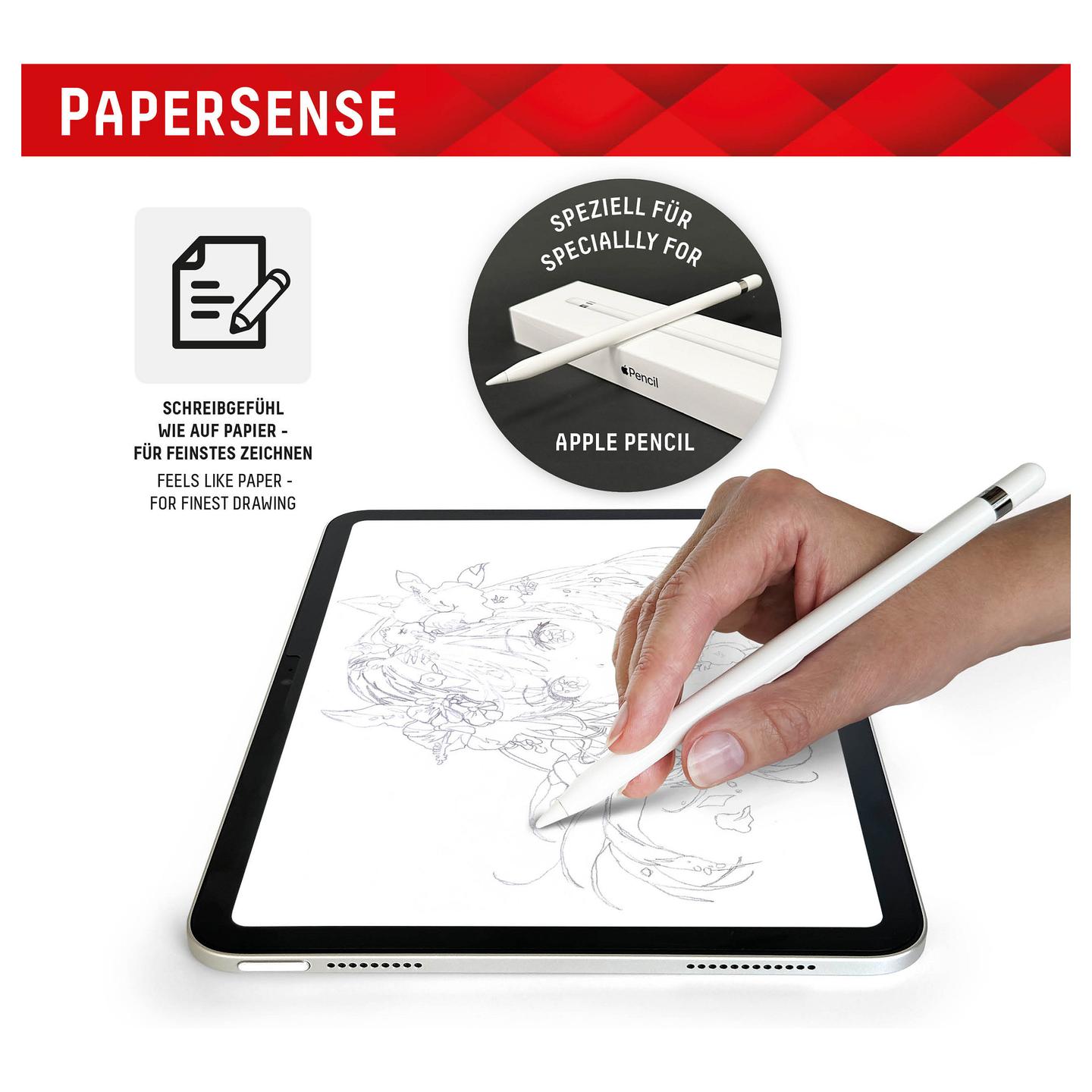 Mbrojtëse Ekrani për Tablet DISPLEX PaperSense / iPad 10.9" / iPad 11" / iPad Air 11" - Transparent - 3