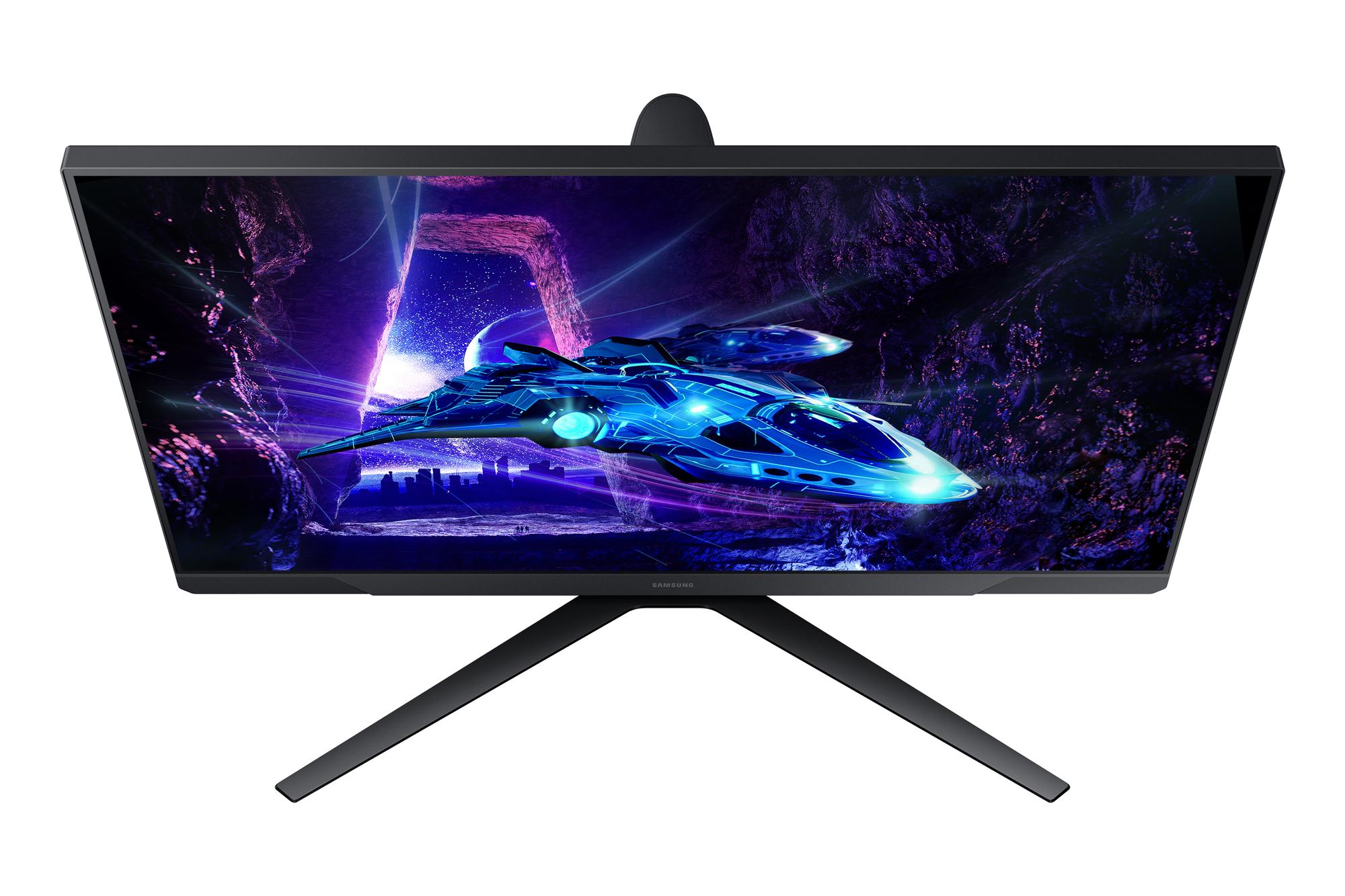 Monitor Gaming Samsung Odyssey LS24DG300EU / LS24DG300EUXEN / 24" / Full HD IPS / 180Hz / 1ms / HDMI+DisplayPort - Zezë - 2