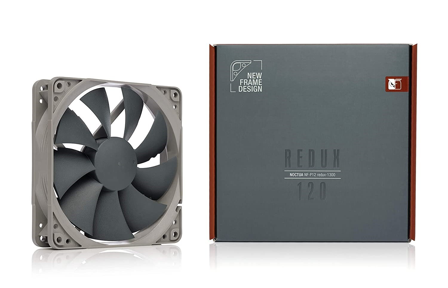 Ftohës për Kasë Noctua NF-P12 redux-1300 / 120mm / 1300 RPM / PWM – Hiri - 2