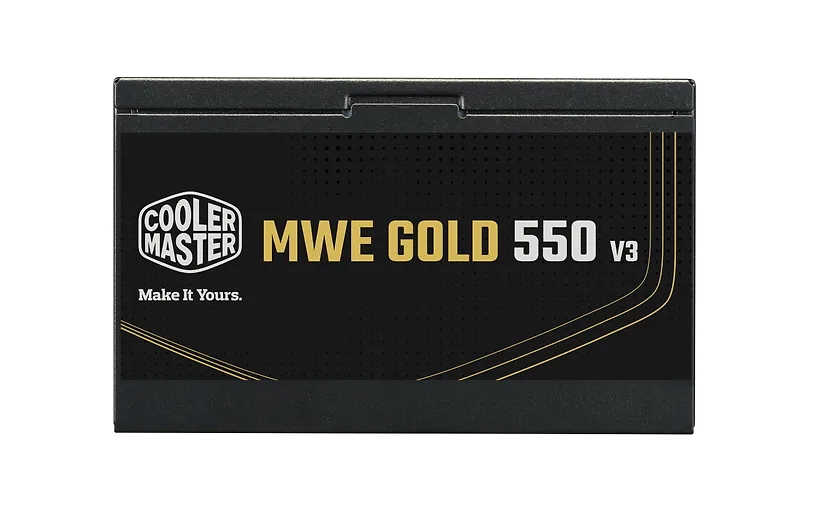Furnizues Energjie Cooler Master MWE Gold V3 ATX 3.1 Non-Modular / 550W / ATX / 80 PLUS Gold - Zezë - 2