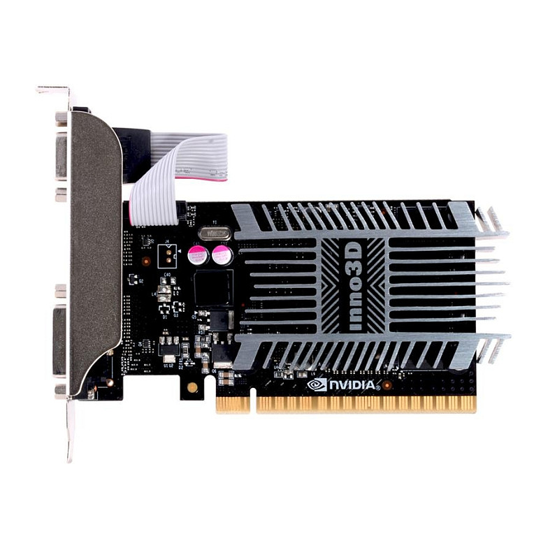 Kartelë Grafike NVIDIA GeForce GT 710 / 2GB GDDR3 / 64-bit / INNO3D SDDR3 LP / Passive - 2