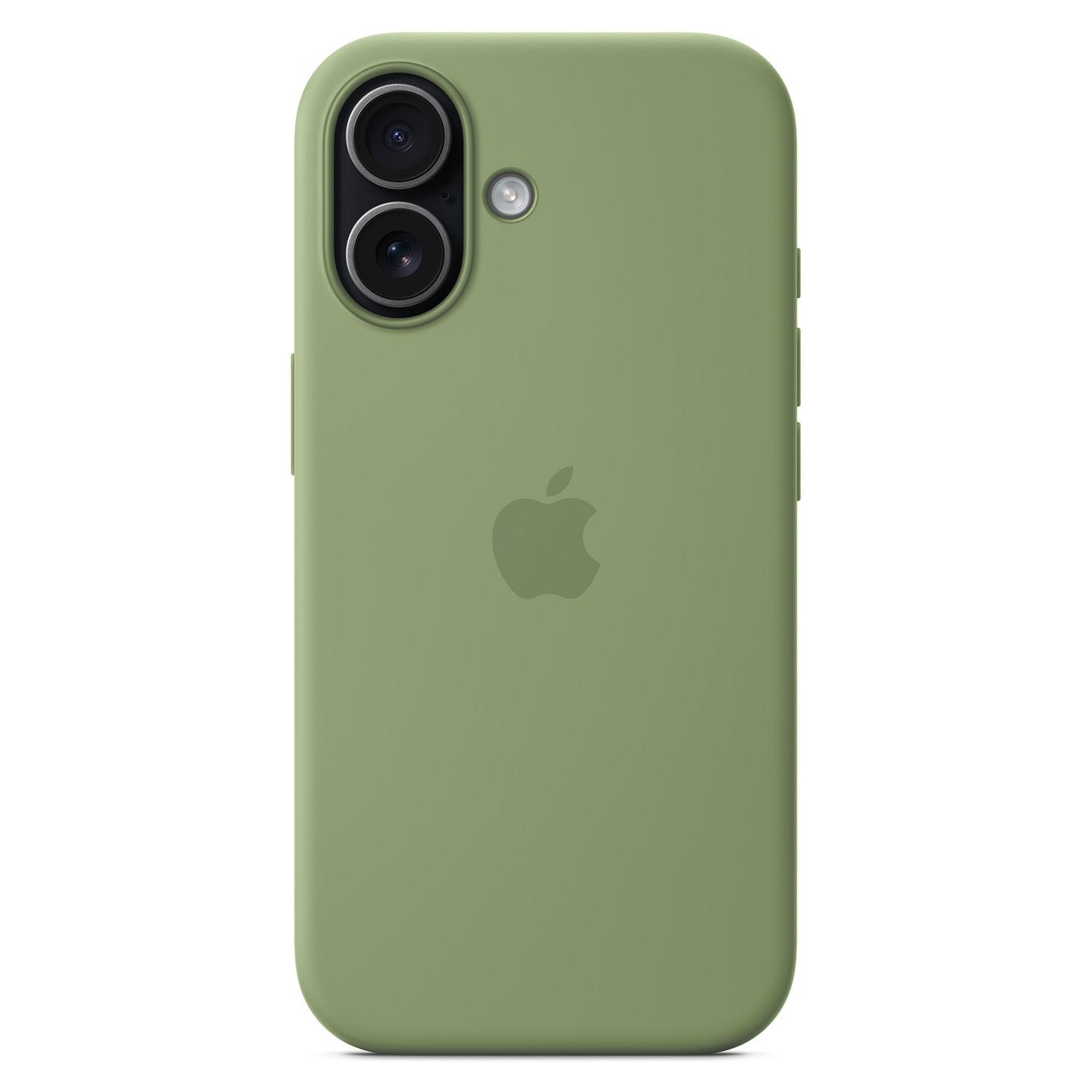 Case për Telefon Apple iPhone 17 Silicone Case, MagSafe, Light Moss - 5