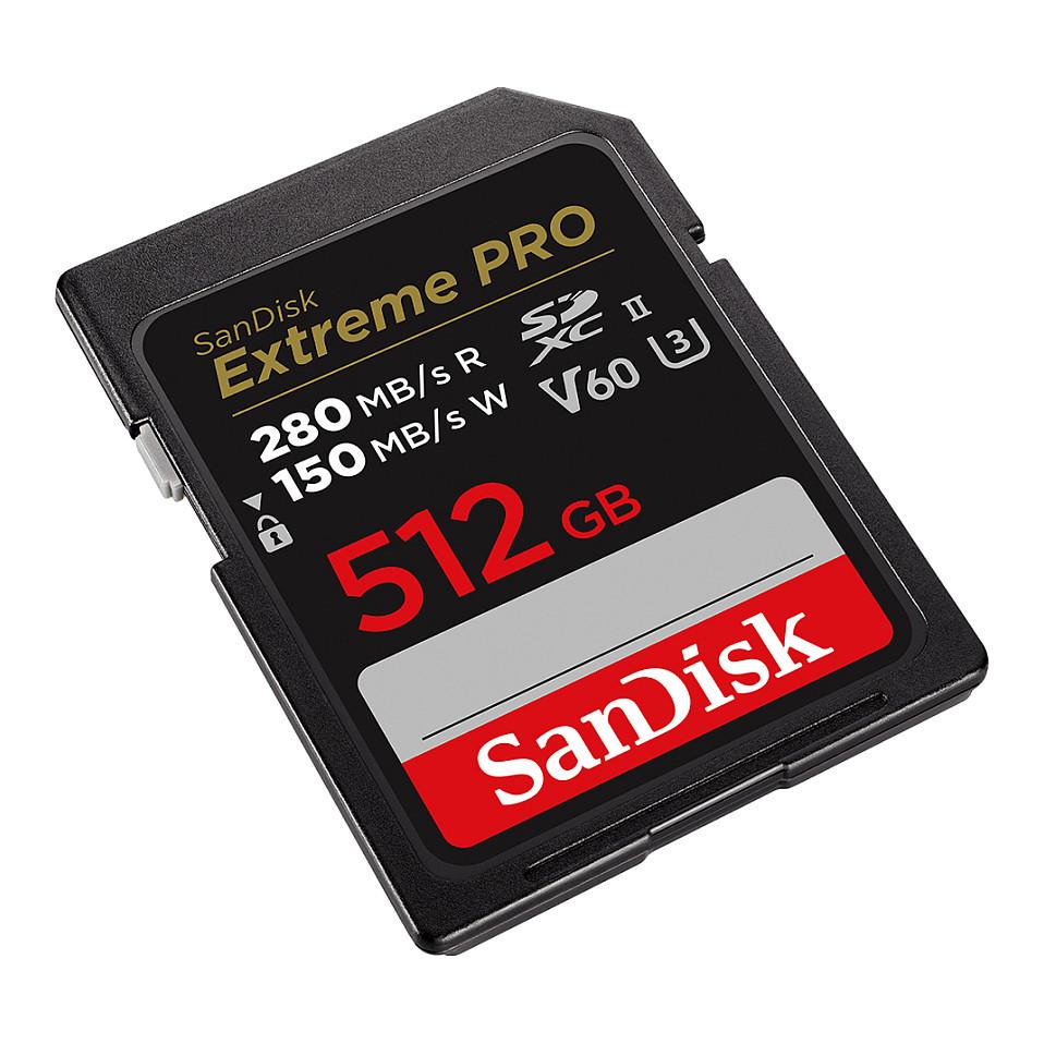 Kartë Memorie SanDisk SDSDXEP-512G-GN4IN / 512GB / SDXC / UHS-II / Class 10 / U3 / V60 - 3