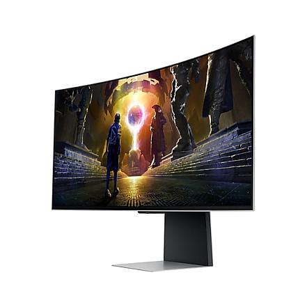 Monitor Gaming Samsung Odyssey OLED G8 / 34″ / UWQHD OLED Curved / 175 Hz / 0.03 ms / DP + HDMI 2.1 + USB-C - Zezë - 2
