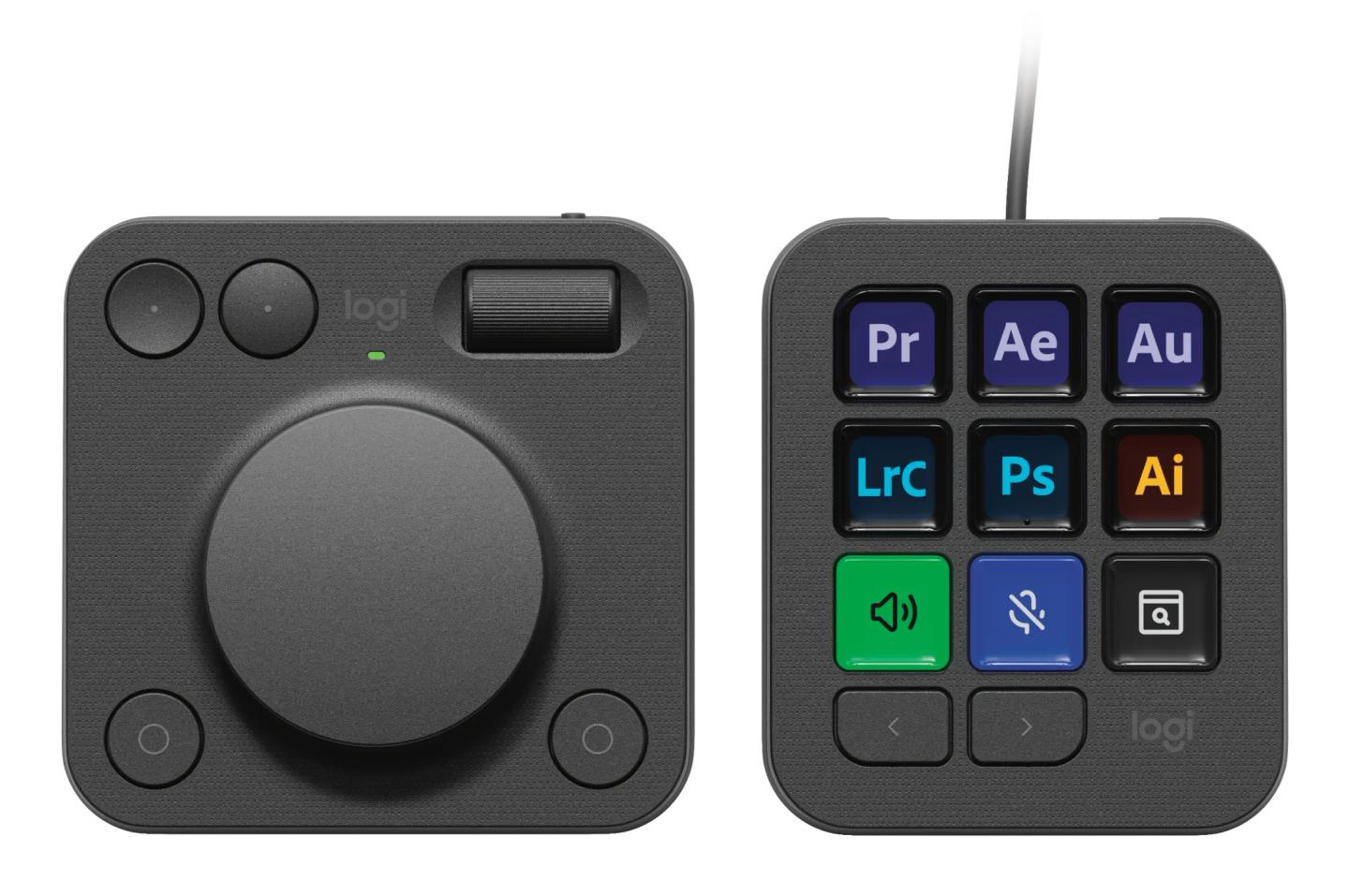 Konsolë Kreative Logitech MX Creative Console, 920-012931, USB-C, Bluetooth - Grafit
