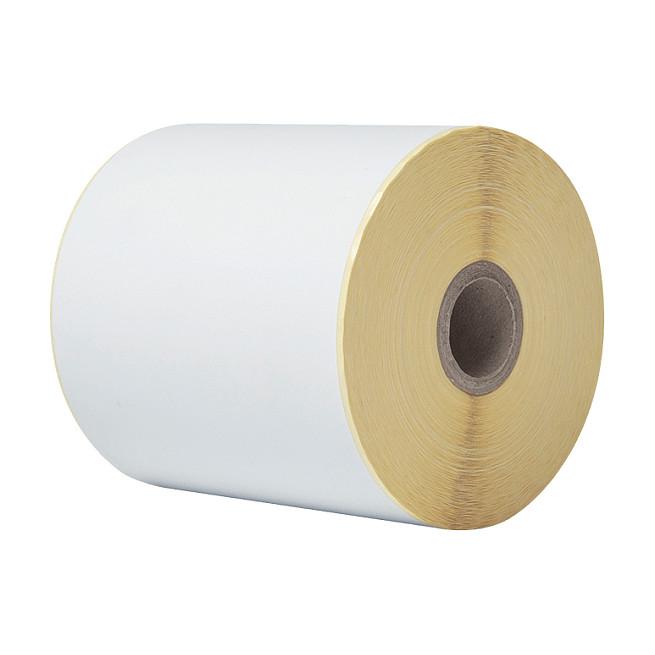 Etiketa për Printer Brother BDE-1J000102-102, 102 mm × 56,4 m, rrotull e vazhdueshme, paketim me 8 rrotulla – Bardhë - 2