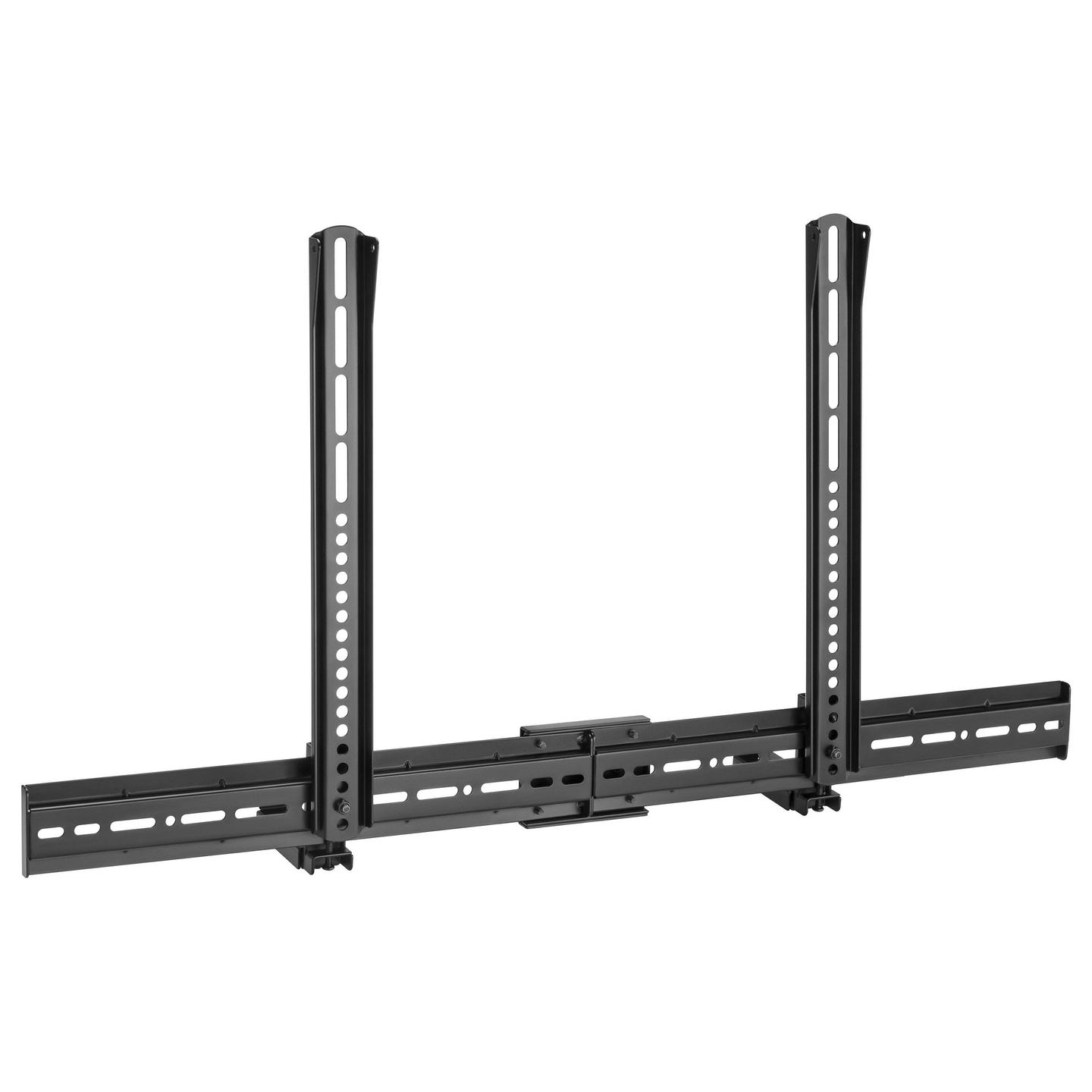 Mbajtëse për Soundbar Equip 650895 , për mur , deri 15kg , 86–155mm , VESA deri 800x400 - Zezë - 3