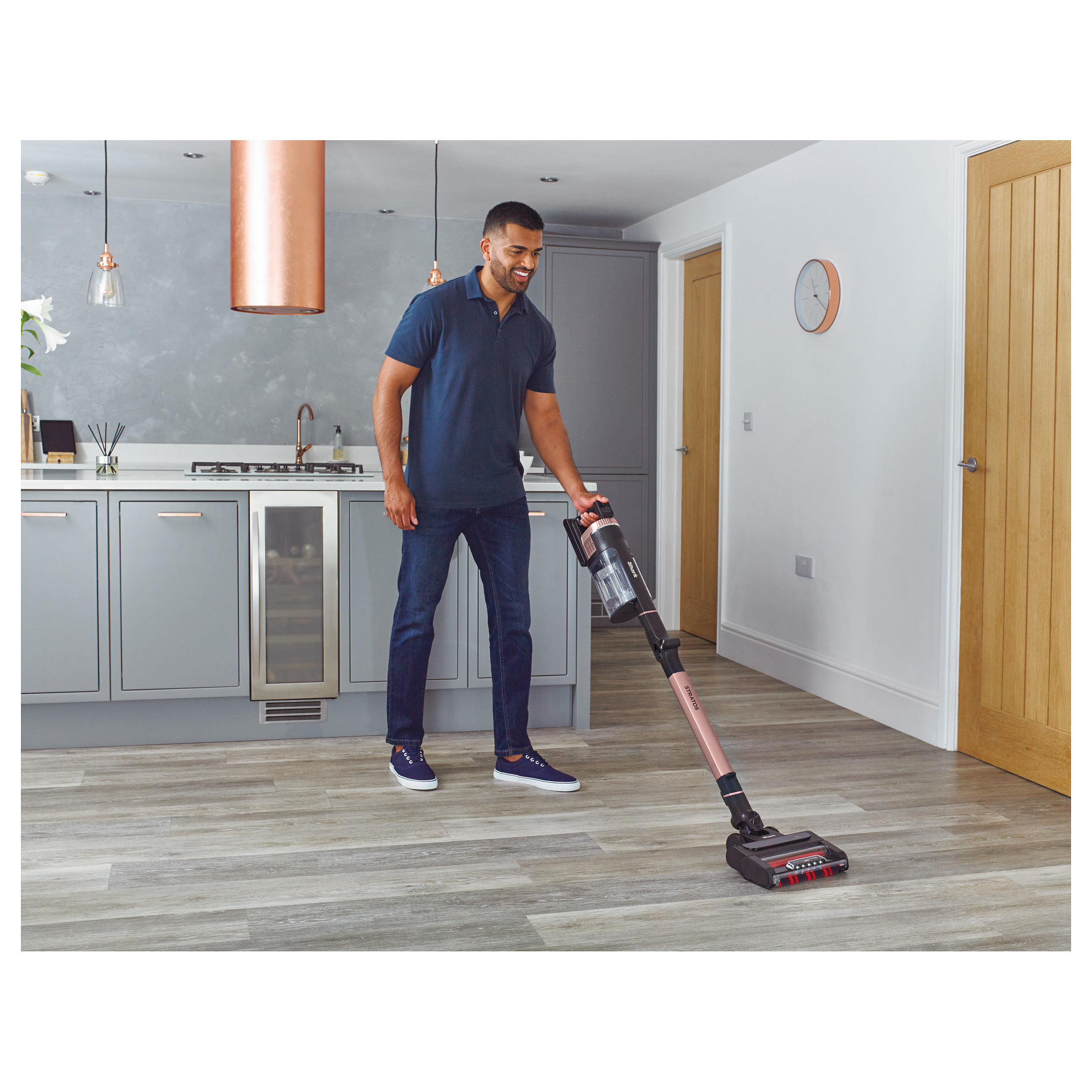 Fshesë me Vakum Shark Stratos 2 në 1 – Zezë/Rozë e Çelët - 21
