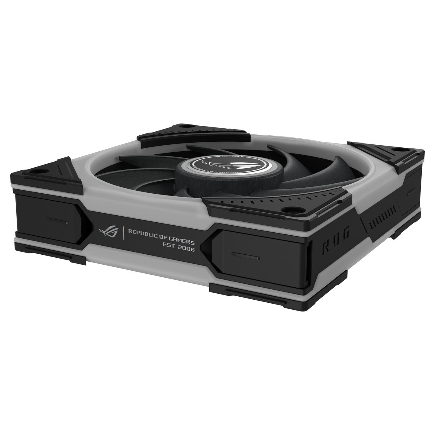 Ftohës për Kasë ASUS ROG Eurux GR120 ARGB, 120mm, PWM, Single Pack - Zezë - 10