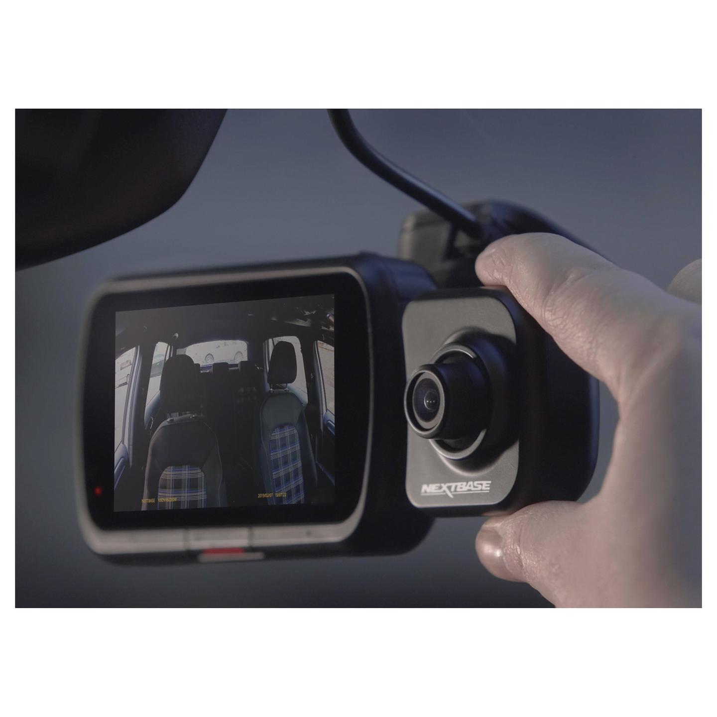 Kamerë për regjistrimin e udhëtimeve (Dashcam) Nextbase Cabin View Camera / 1080x720p / 140° / Për 322GW, 422GW, 522GW, 622GW - Zezë - 7