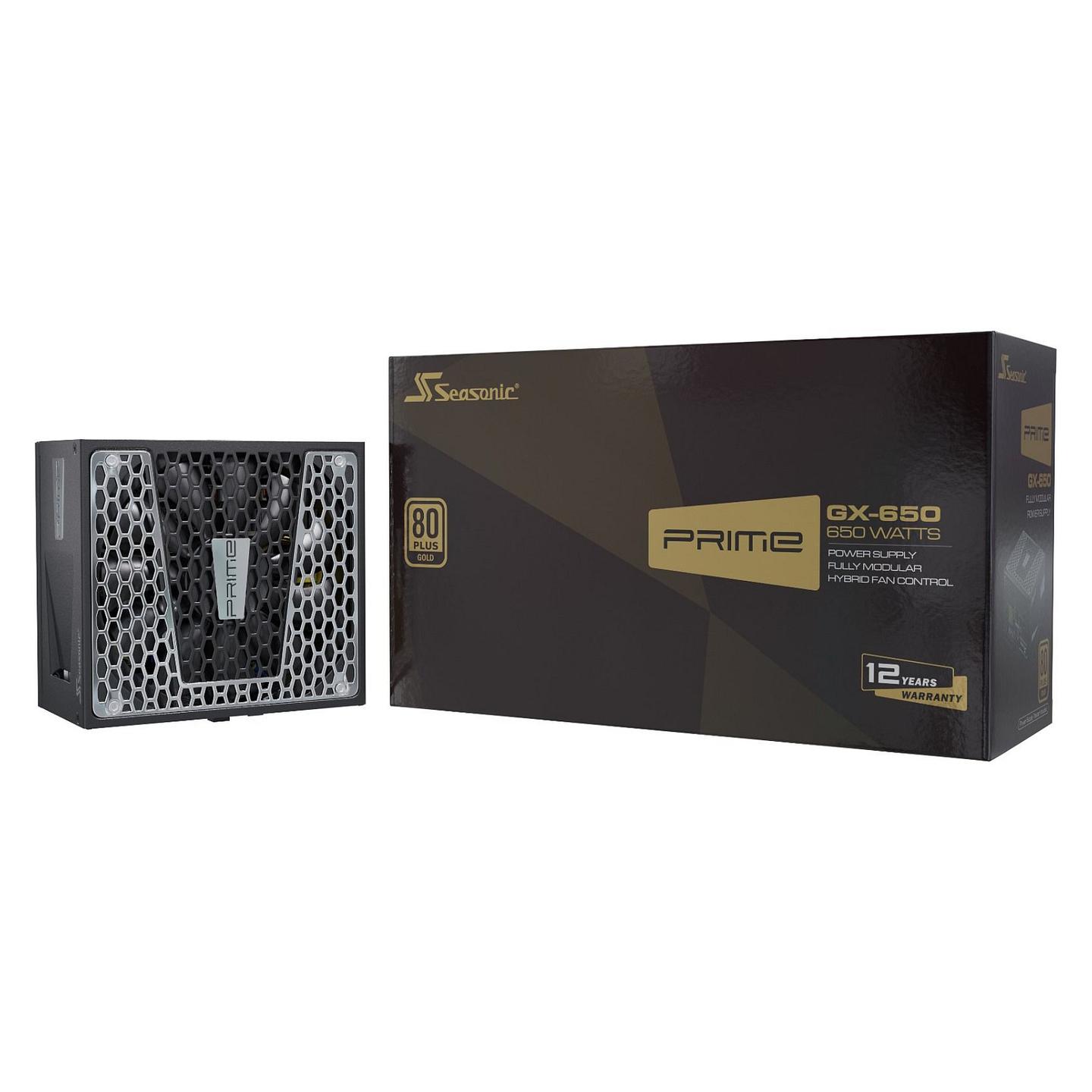 Furnizues Energjie Seasonic Prime GX-650, 650W, 80 PLUS Gold, ATX, Fully Modular – Zezë - 7