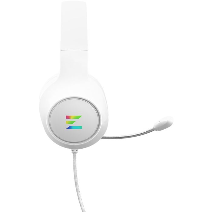 Kufje Gaming Zalman ZM-HPS310 WH / Wired / USB / 50mm / Virtual 7.1 / Mikrofon – Bardhë - 3