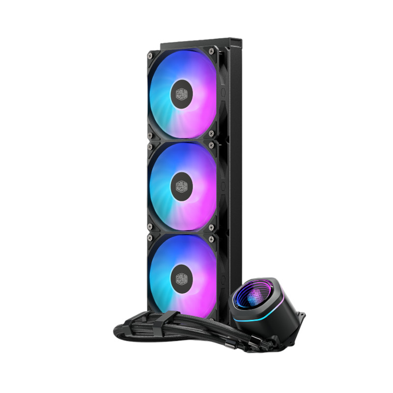 Ftohës për Procesor Cooler Master MasterLiquid Core Nex / 240mm / AIO / ARGB - Bardhë - 2