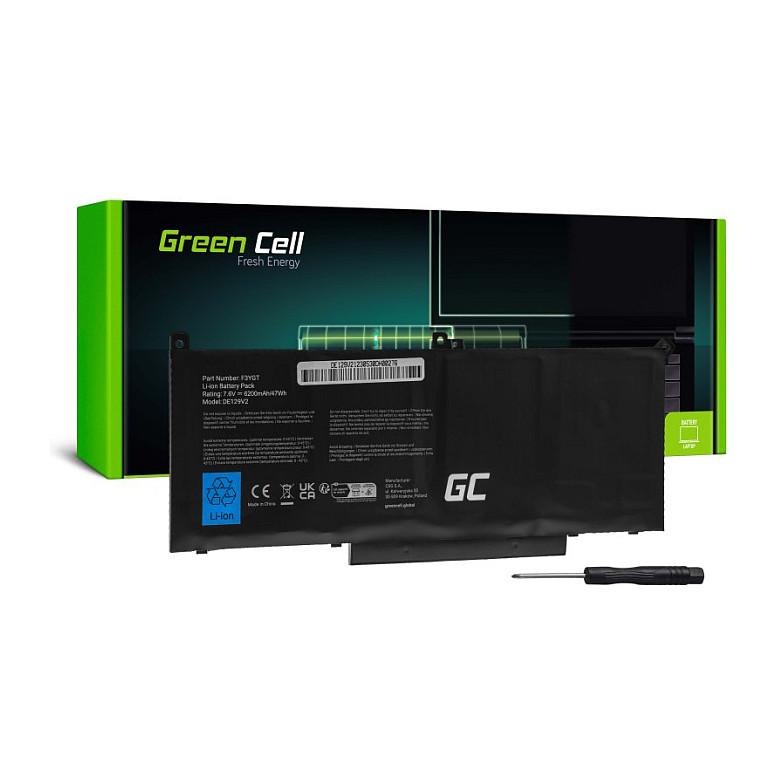 Bateri Green Cell DE129V2, 5800mAh, 7.6V, për Dell Latitude - Zezë