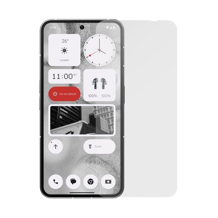 Mbrojtës Ekrani Nothing, 610200005, Tempered Glass, 9H, për Nothing Phone (2) - Transparent