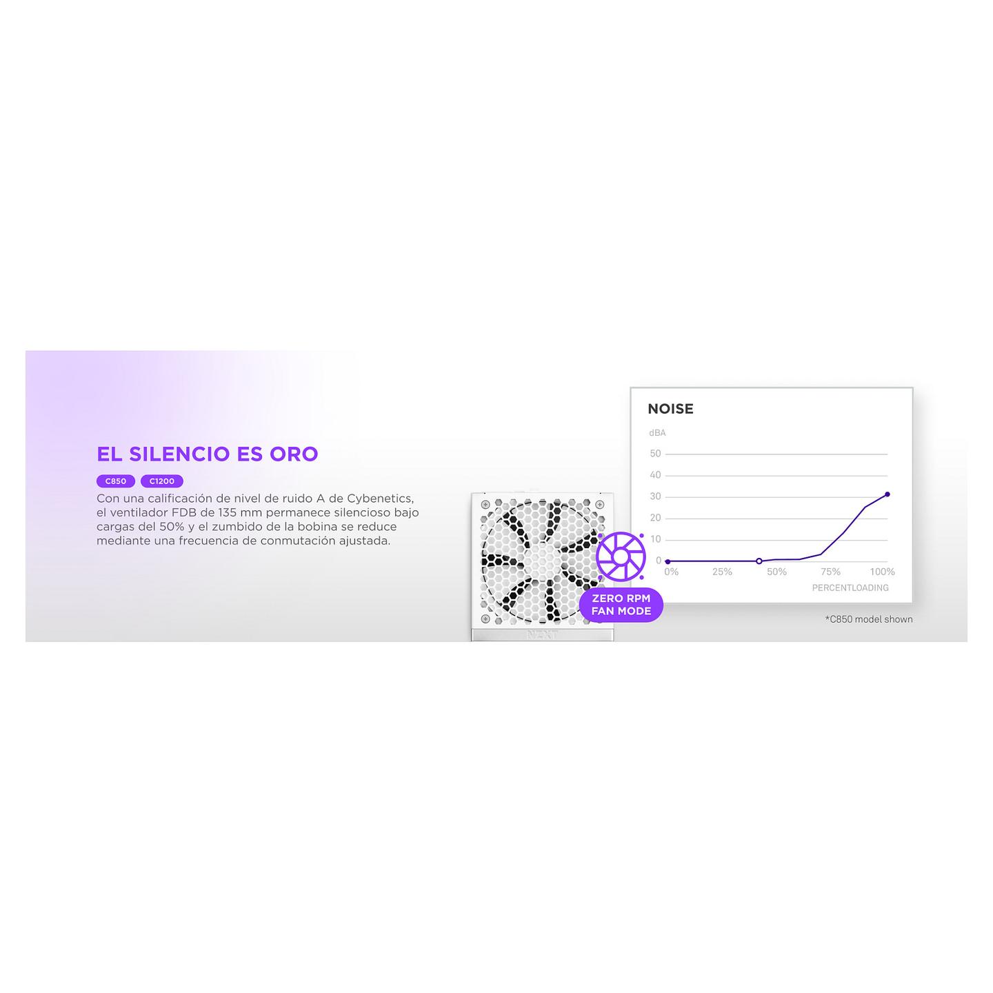 Furnizues Energjie NZXT C1000 Gold ATX 3.1 / 1000W / 80 PLUS Gold / Fully Modular / 12V-2x6 - Bardhë - 16