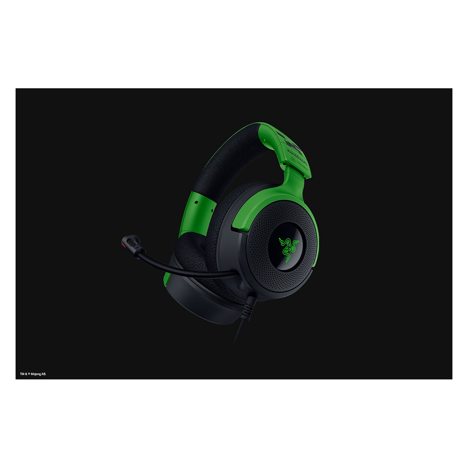 Kufje Gaming Razer Kraken V4 X / USB + 3.5 mm / 20–20.000 Hz / 1.8 m - Zezë/Gjelbër - 2