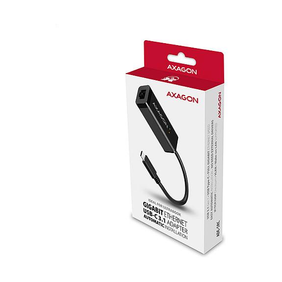 Adapter për Rrjet AXAGON ADE-SRC, USB-C 3.2 Gen 1, Gigabit Ethernet 10/100/1000 Mbps - Zezë - 5
