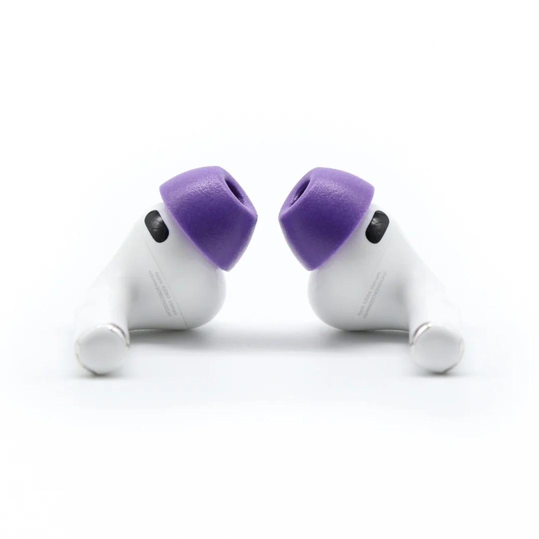 Aksesorë për Kufje Comply për Apple AirPods Pro Gjenerata 1 dhe 2, Madhësia M - Vjollcë - 3
