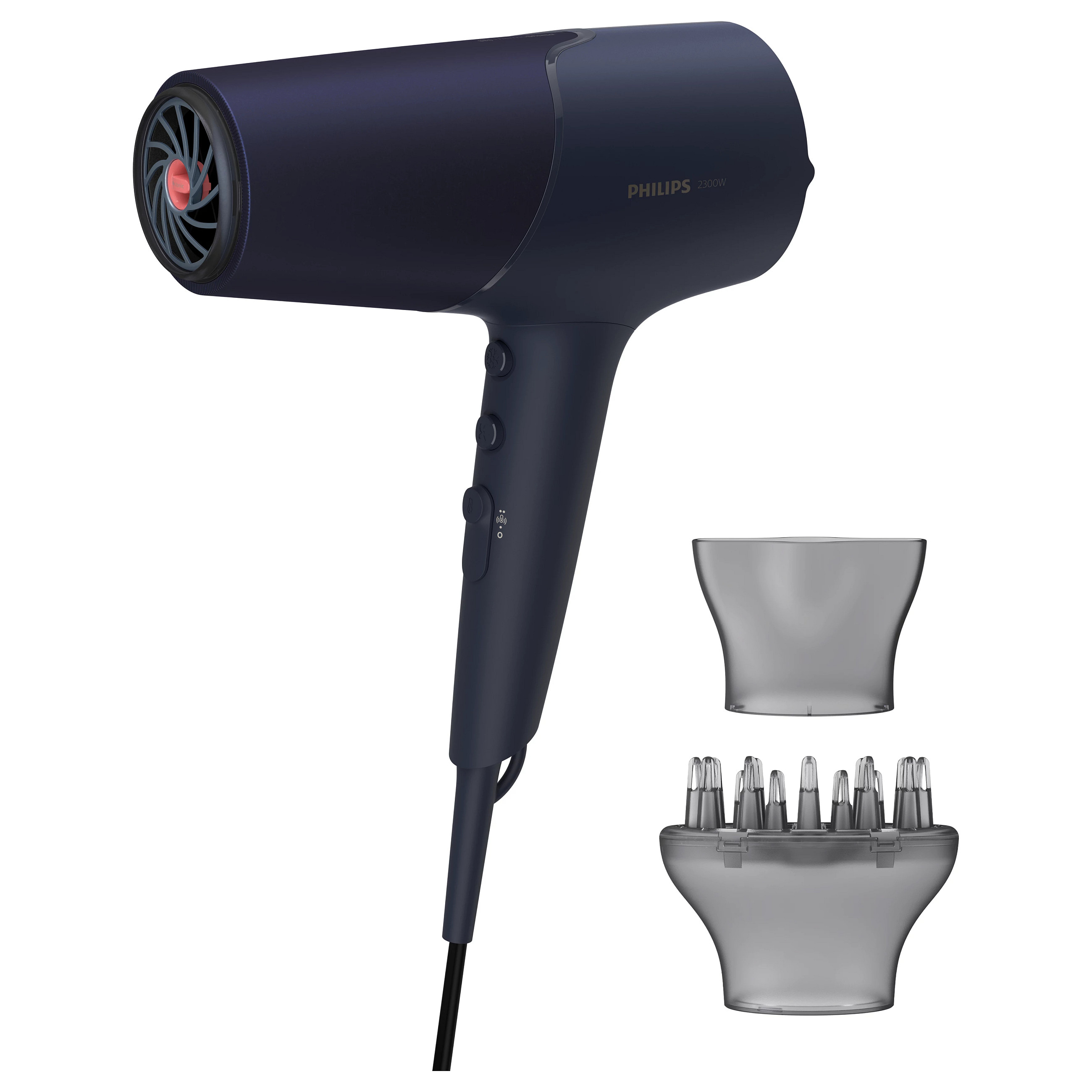 Tharëse flokësh Philips 5000 Series BHD510/00 / ThermoShield / 2300W / 4x Ionic / 110 km/h / 3 Temperatura / 2 Shpejtësi / Difuzor – Blu - 3