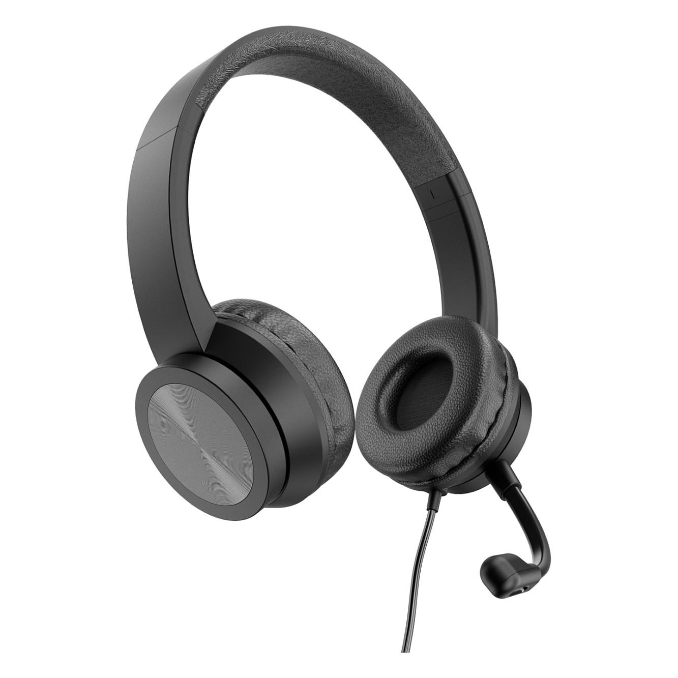 Kufje me kabllo Conceptronic POLONA05B / USB / Business Headset / Mikrofon – Zezë - 2