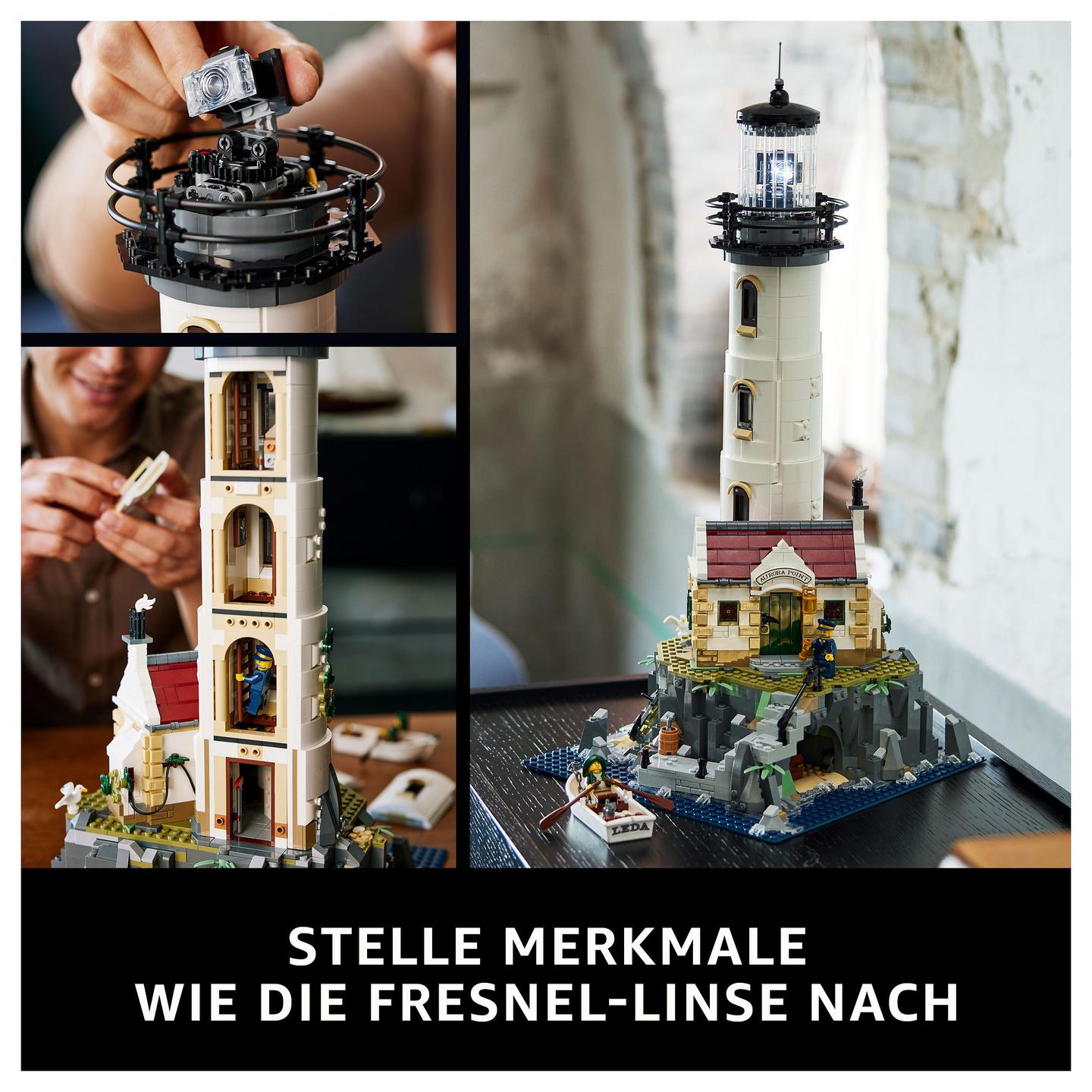 LEGO Ideas Motorised Lighthouse 21335 - 42