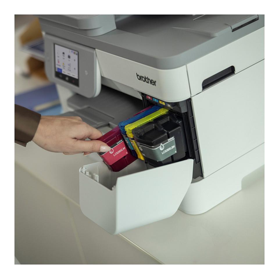 Printer Multifunksional Brother MFC-J5115DW, A4, 4 në 1, Inkjet, 28ppm, Duplex, Wi-Fi, Ethernet, USB - Bardhë - 5