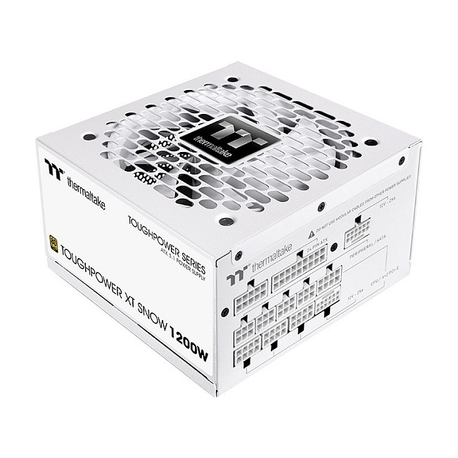 Furnizues Energjie Thermaltake Toughpower XT Snow / 1200W / ATX 3.1 / 80 PLUS Gold / Fully Modular - Bardhë - 2