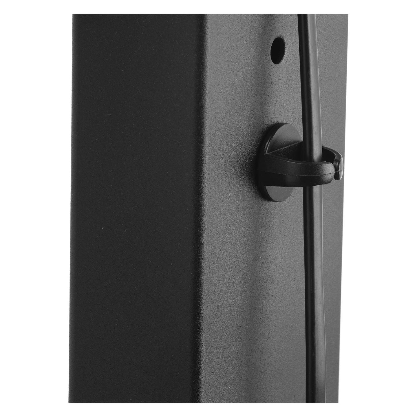 Mbajtëse për TV One For All WM2670, 32–70", VESA deri në 600×400mm, 40kg, Rrotullim 70° - Zezë - 10