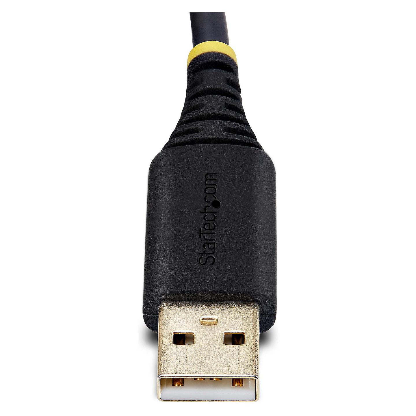 Kabllo USB StarTech.com 1P6FFC-USB-SERIAL / USB-A në DB9 RS-232 / FTDI FT232R / USB 2.0 / 921.6 Kbps / 2 m - Zezë - 5