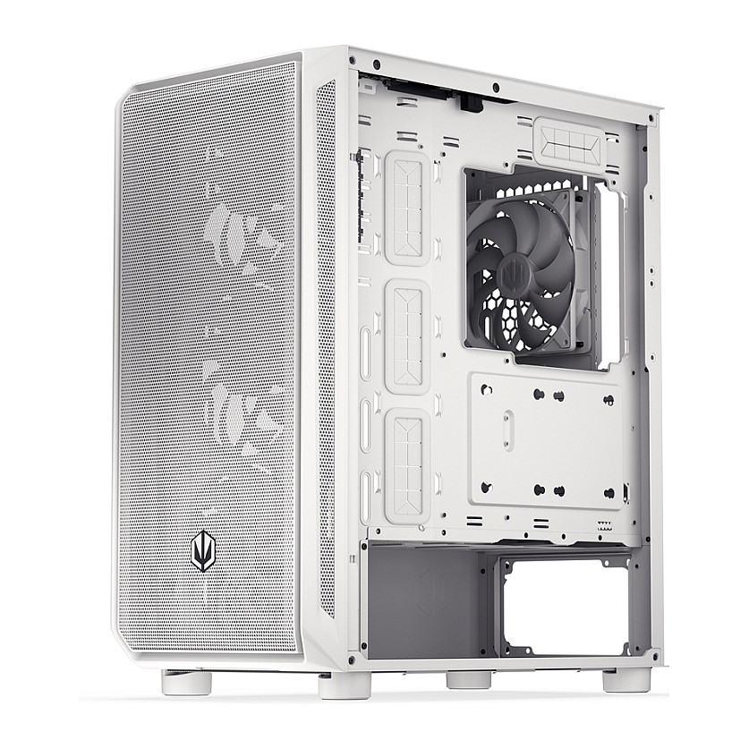 Kasë PC ENDORFY Arx 500 ARGB White / Mid Tower / ATX / 3x 140mm Front + 1x 140mm Rear Fan / ARGB / Mesh - Bardhë - 18