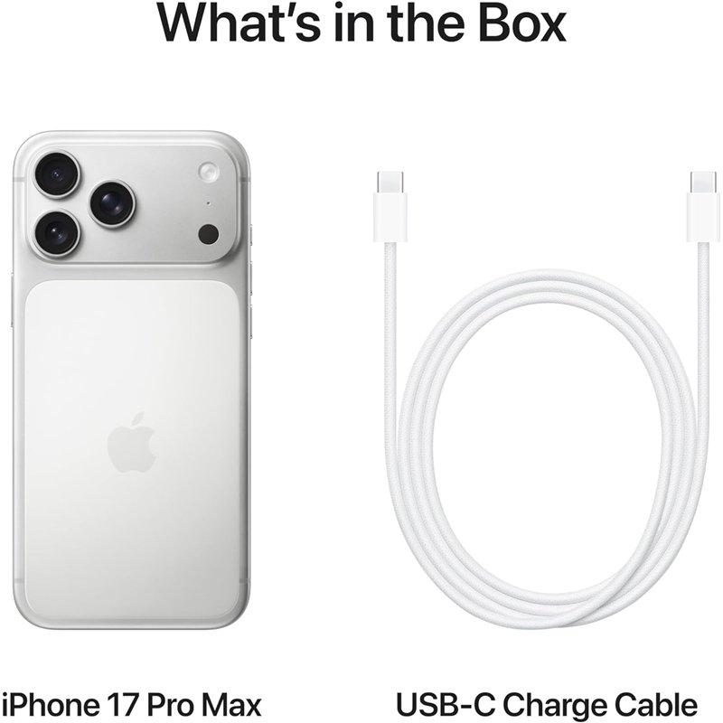 Apple iPhone 17 Pro Max / 2TB - Silver - 4