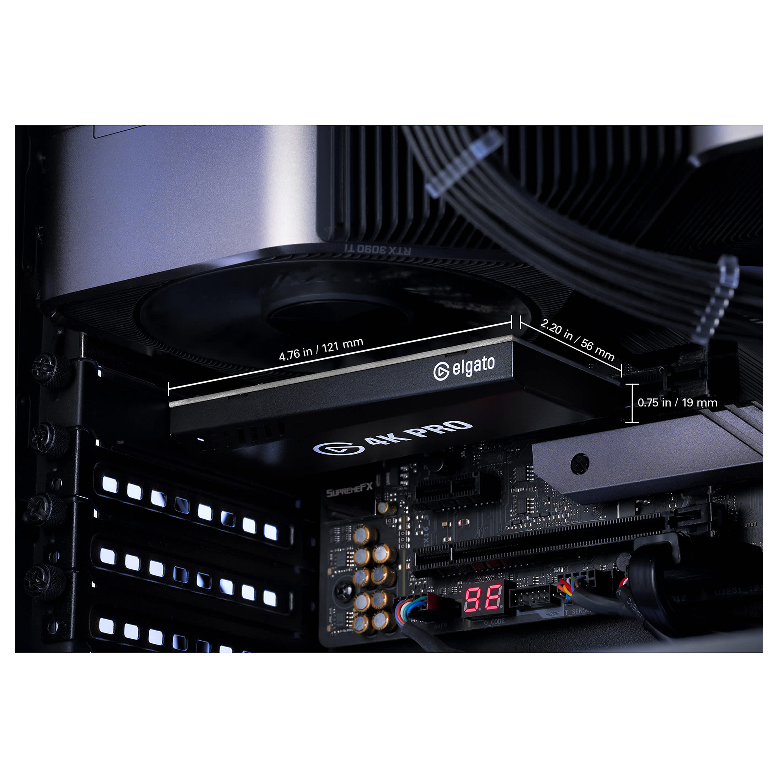 Aksesorë për Konferencë Elgato 4K Pro / PCIe / HDMI 2.1 Capture Card - Zezë - 3