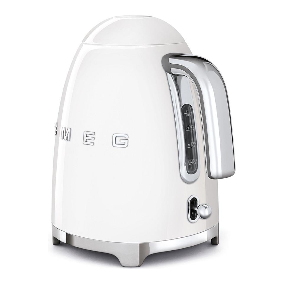 Çajnik Elektrik Smeg KLF03WHEU, 1.7L, 2400W, 360° – Bardhë - 9
