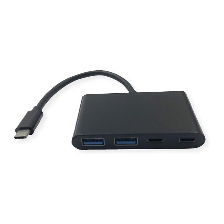 Hub VALUE 14.99.5041 / 2x USB-A + 2x USB-C / USB 3.2 / 4 Porta / 0.19m – Zezë - 3